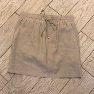 Linen Skort (skirt with underneath shorts)